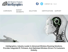 Tablet Screenshot of intelligraphics.com